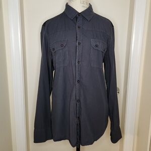 Vintage Guess charcoal dress shirt
